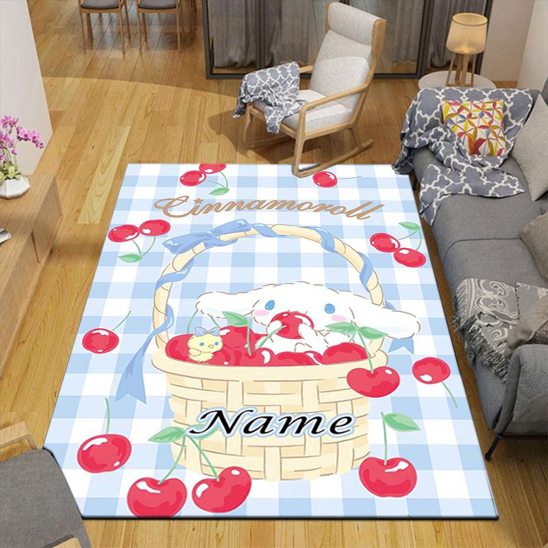 Custom 1Pc Pink Bunny Dreams Rug Office Carpet Indoor Outdoor Entrance Doormat Nonslip Soft And Comfortable Living Room D2915280