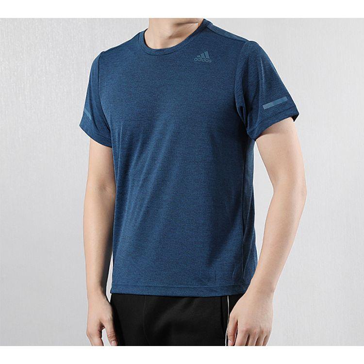 Adidas Tricou cu mânecă scurtă Climachill Bărbați Topuri Albastru EI6391