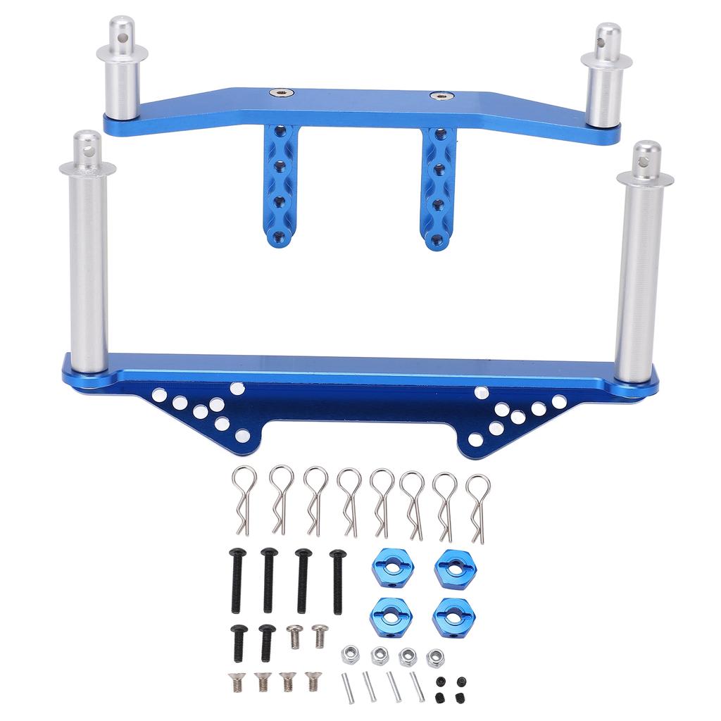 Aluminum Alloy Front Rear Body Mounts with Body Posts for   Slash 2  1Celsius10 RC Car