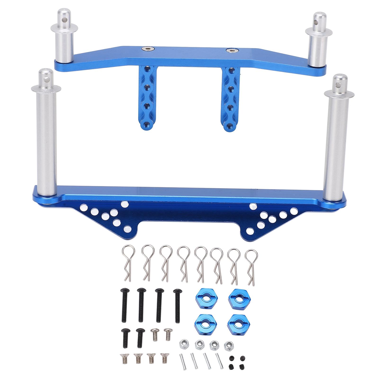 

Aluminum Alloy Front Rear Body Mounts with Body Posts for Slash 2 1Celsius10 RC Car