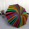 1pc Color Wheel Automatic Open/Close Umbrella Compact Folding Umbrella, All-Season Portable Umbrella for Women/Men112