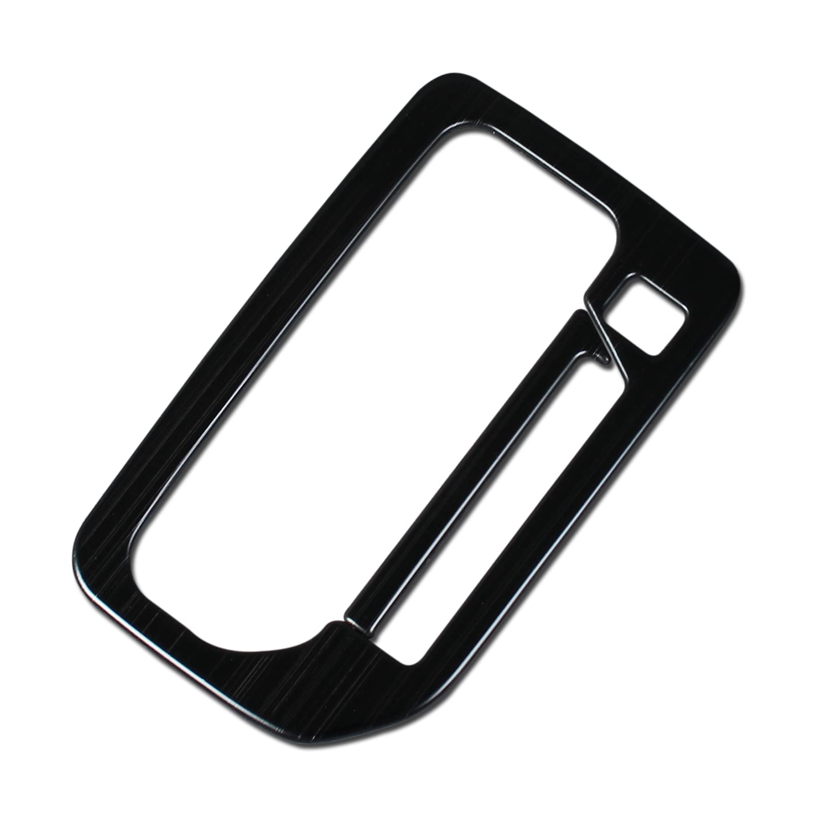 

RUIQ Накладка на рычаг переключения передач для салона для Suzuki New Solio, накладка на кнопки мультимедиа, специально разработанная для Suzuki Solio MA37S/MA27S, ободок, (черный)