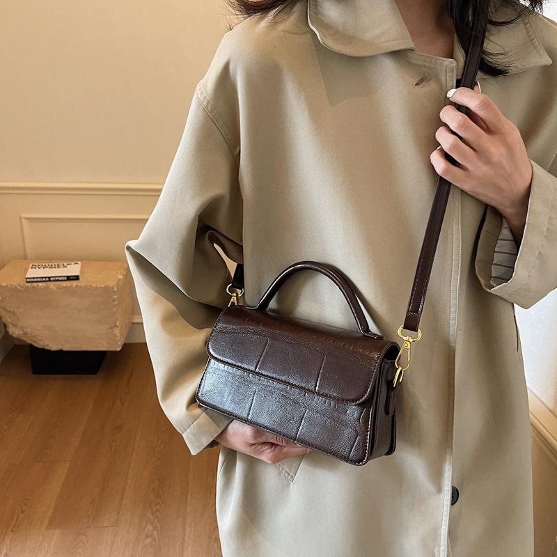 Small Bag Women's Bag New Fashion Shoulder Messenger Bag Portable Small Square Bag