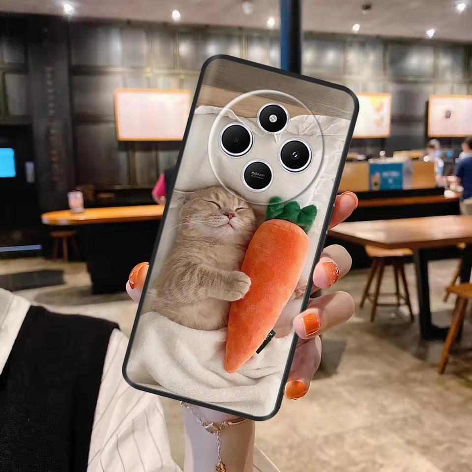 Cover For Xiaomi Redmi A4 A3 Pro 14C Case Soft Silicone Back Bumper For Xiaomi Poco C75 PocoC75 Shockproof Shells Cover Fundas