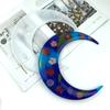 Diy Crystal Epoxy Mold Wall Decor Pendant Jewelry Mold Hanging Pendant Decoration Witch Moon Mirror Silicone Mold