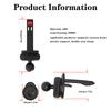 Clip de aerisire auto Upgrade, cap sferic de 17 mm pentru prize de aer auto Suport pentru telefon mobil Suport magnetic pentru suport pentru telefon auto Suport GPS