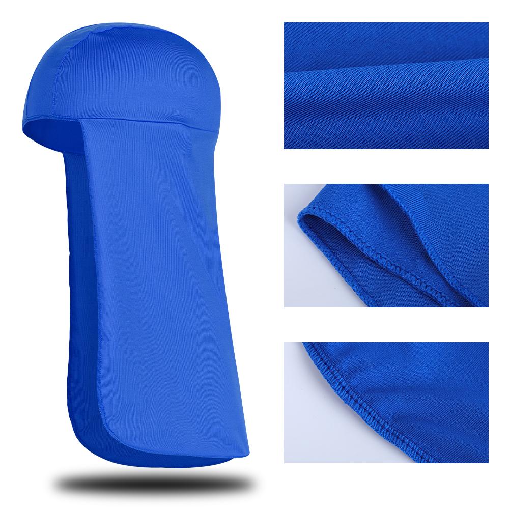 Sun Shade Cap Outdoor UV Protection Wide Brim Fishing Cycling Caps Polyester Neck Protector Cooling Hat Cap for Hiking Sports