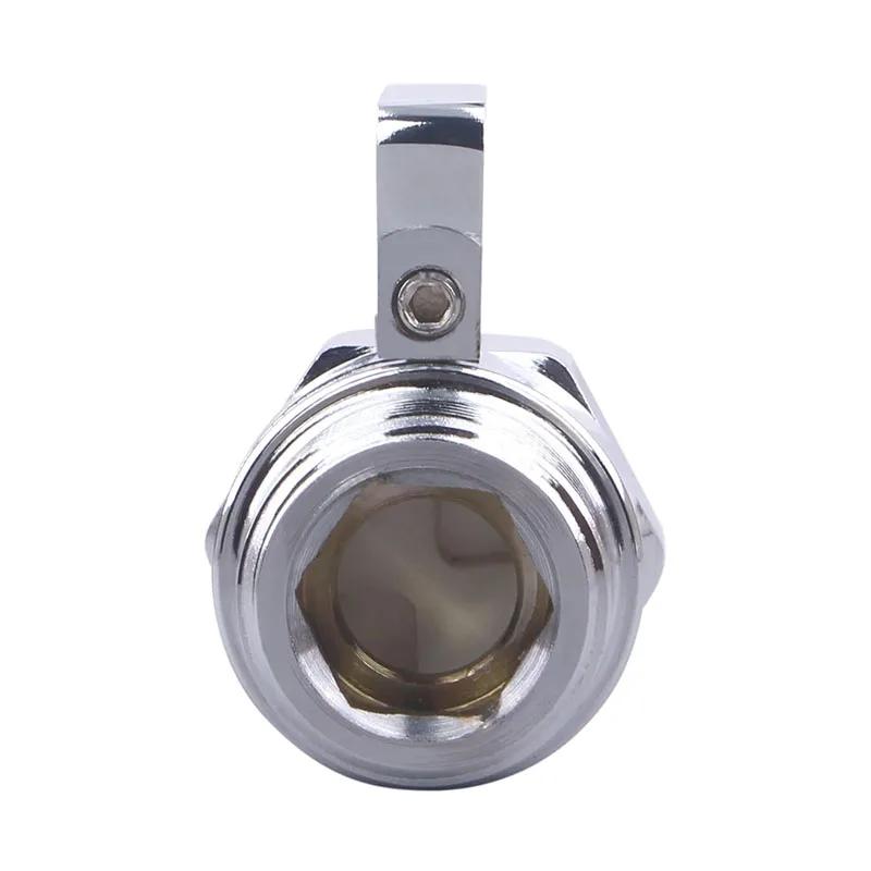 Shut Off Valve Shower Valve Pressure Regulator Shower Head Solid Brass Junction Water Flow Control Water Saver