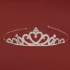 Bridal jewelry children's hairband headband alloy birthday party crown flowers dress up hair accessories princess crown