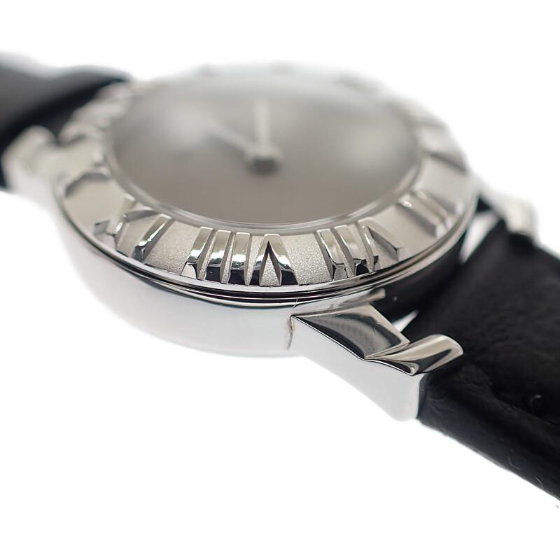 TIFFANY&Co.  Uhren grau Silber925 Damen graues Zifferblatt