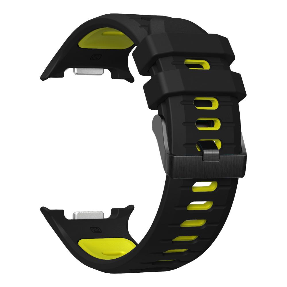 Bracelet en Silicone Sportif Pour Samsung Galaxy Watch 8 Classic 46mm Bracelet Bicolore Pour Samsung Watch8 44mm 40mm Bracelet