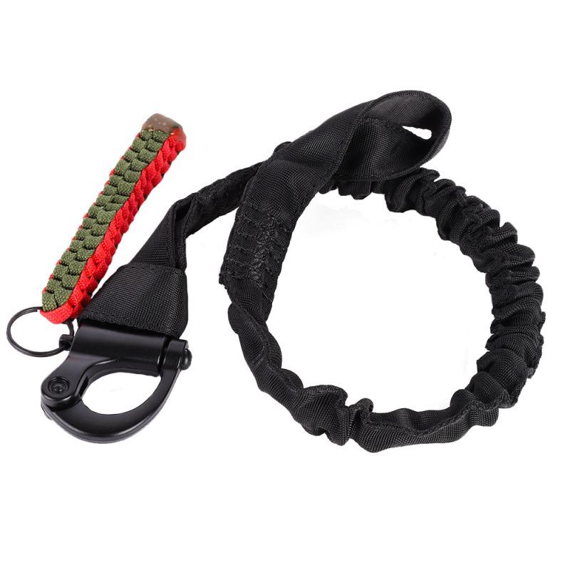 Outdoor Tactical Sling Schutzseil Einstellbare Sicherheitsseilschlinge Multifunktionsgurt Nylongürtel Jagdrettung