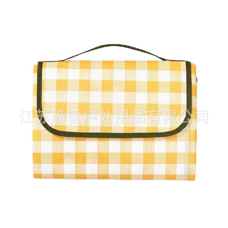 Oxford Cloth Outdoor Folding Picnic Mat - Machine Washable, Odorless, Recycled, Internet Celebrity-Approved