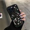 Black rose group is suitable for Apple 17 mobile phone case iPhone16/15 airbag 14 popular 13Pro anti-drop