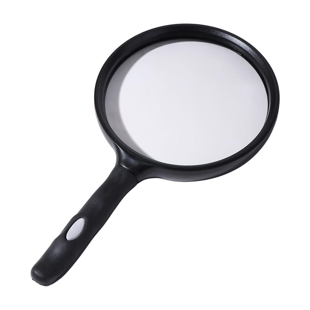 3X HD Handheld Magnifier Large Lens 130 Mm Reading Magnifier Provide Close View Multipurpose Microscope Lens Watch Repair