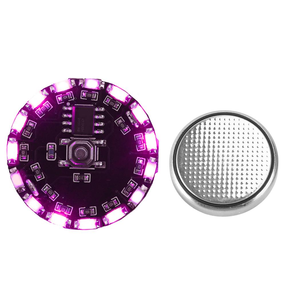 16 Modes Button Switch Control Flow Lights Wireless Lamp Flashing Gradient Rotating Lamp Breathing Lights Model Toys