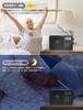ZHIWHIS FM and SD Card Portable Desktop Radio with High or External Power Supply 10cm Large Tuning Auto Certified Technical Standards MP3 Ideal for