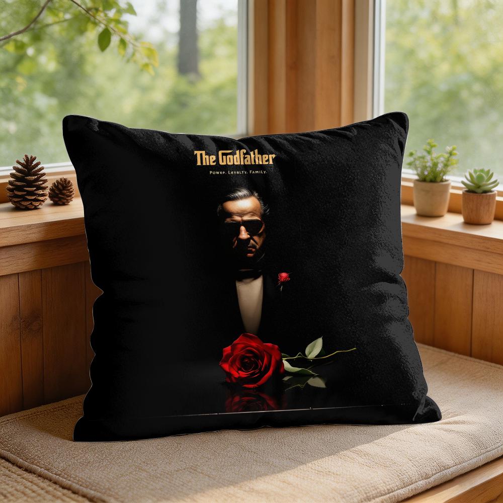 Film The GGodfather Cushion Cover Square Short Plush Pillow Case Living Room Sofa Home Decor Funda X