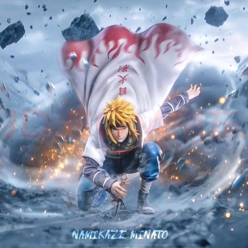 Sign wave wind water gate figure, the fourth generation of anime naruto surrounding, Xiao Organization series statue two-dimensional element