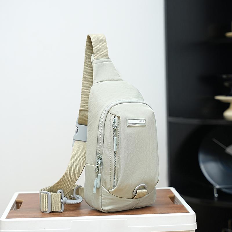 Women's Chest Bag Nylon Shoulder Bag Mother Crossbody Bag