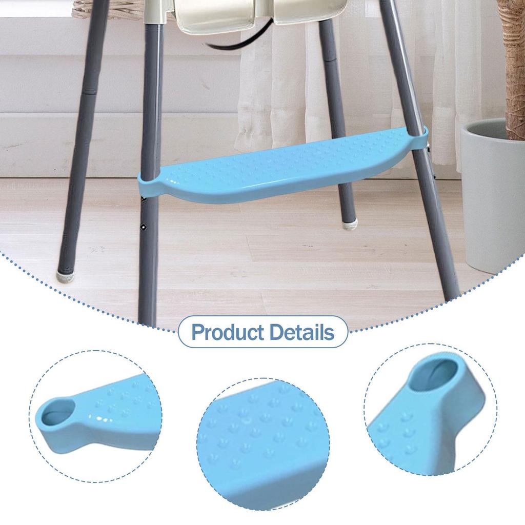 Repose-pieds Chaise Haute Salle à Manger Premium Portable Facile à Installer Pratique