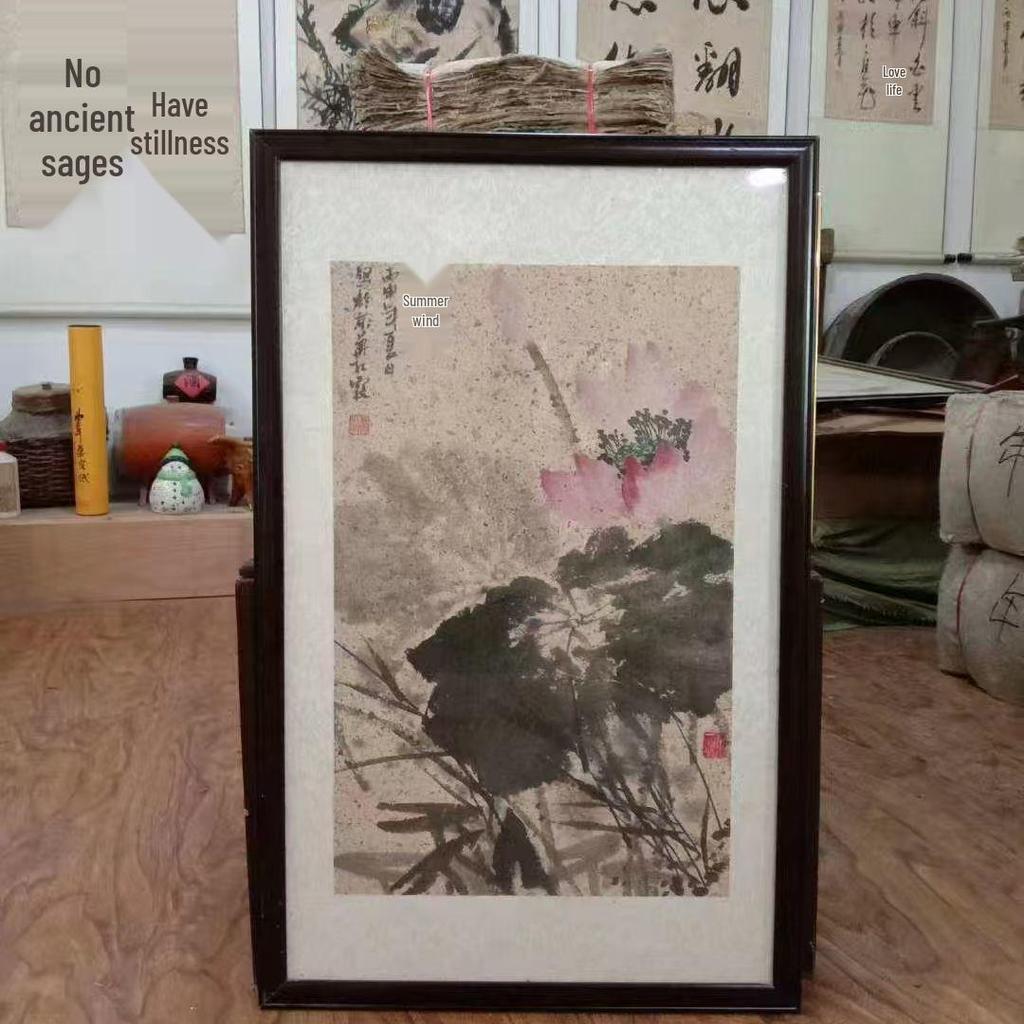 Mulberry Handmade Deckle Edge Paper for Calligraphy, Chinese Painting, and Moxibustion.