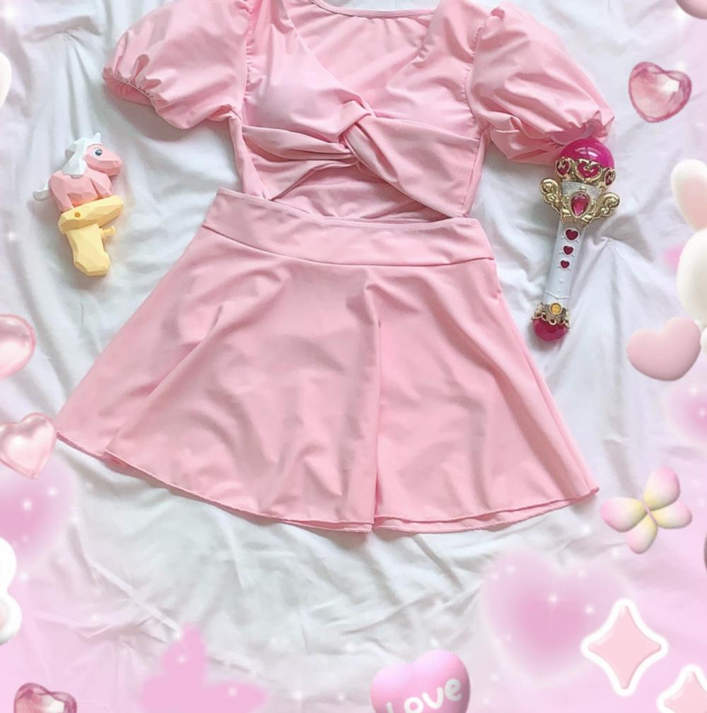 Korean Hot-Selling Two-Piece Skirt Swimsuit - Pure Desire Style Swimwear for Women