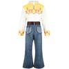Toy Story Woody Dress Up Costume Kids Cosplay Jessie Top+Pants+Scarf+Belt Sets Girls Halloween Carnival Party Fancy Party Outfit