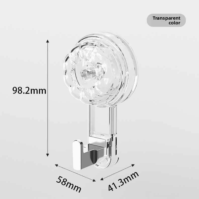 Non Perforated Bathroom with No Trace Vacuum Strong Adhesive Bathroom Wall Sticker Suction Cup Hook