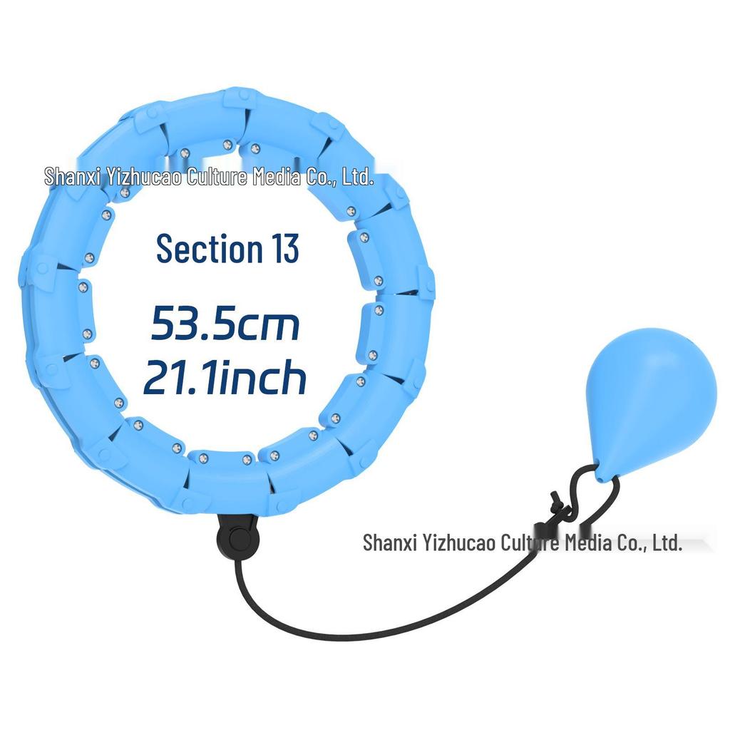 Intelligenter, abnehmbarer Hula-Hoop-Reifen für Frauen – Bauchweg-Effekt, taillenschonendes Fitnessprogramm