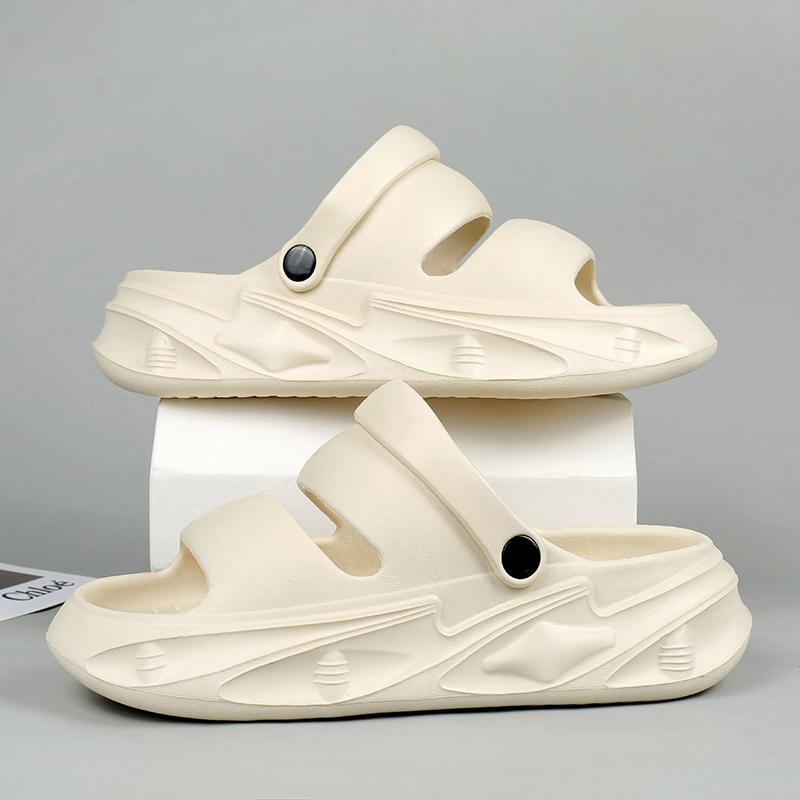 Męskie Sandały Outdoorowe Klapki Plażowe Wygodne Gruba Podeszwa Chodaki Męskie Buty Casualowe Buty Ogrodowe do Wody Męskie Damskie Sandały Plażowe