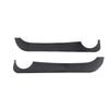 2Pcs Car Inner Door Panel Anti-Kick Cover Sticker Trim Fit for Fiat 500 2011-2022 Auto Accessories Soft Carbon Fiber