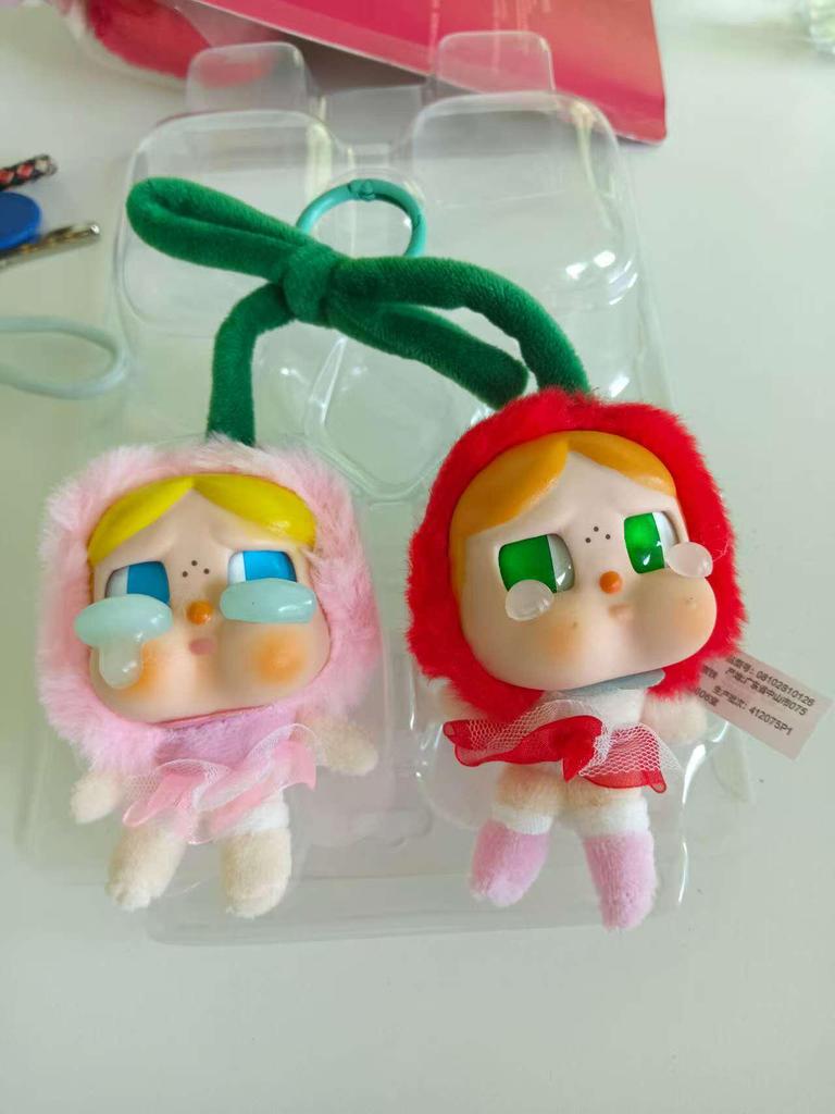 Labubu Green VL Plush Vinyl Doll Pendant