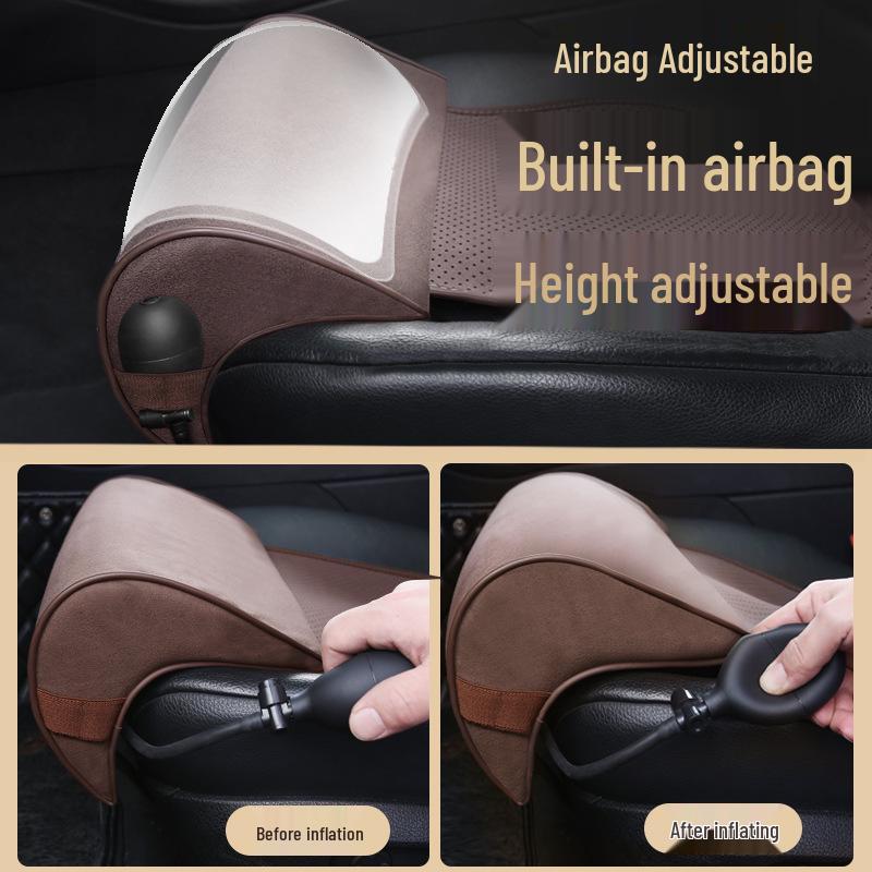 Car Seat Memory Foam Massage Leg Rest and Support Pad for Drivers and Passengers