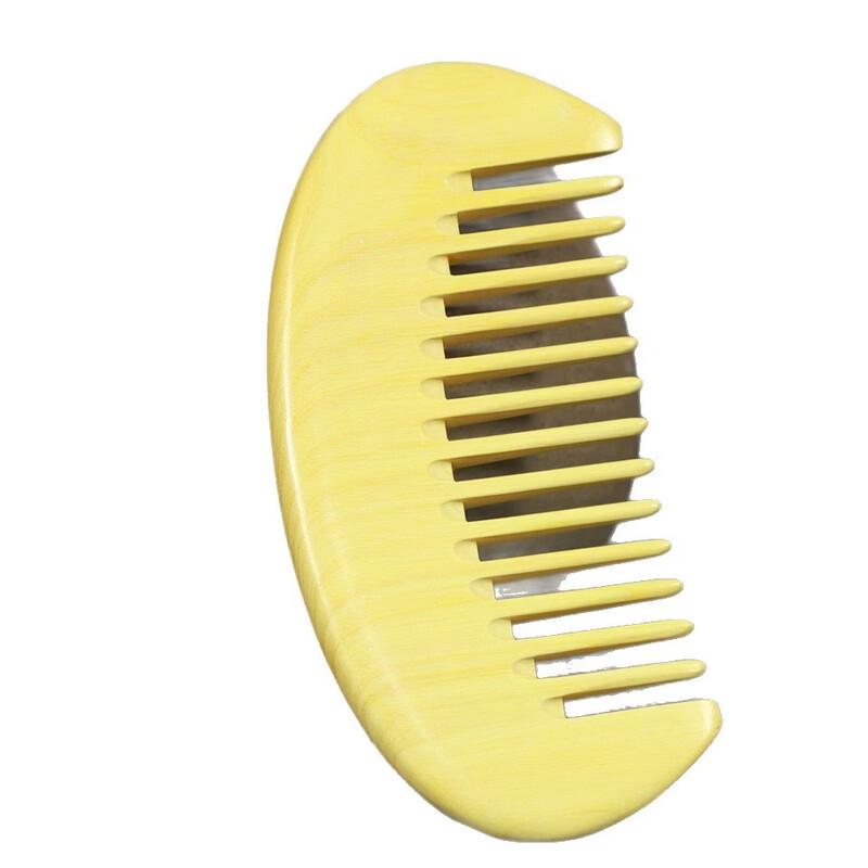 Portable Boxwood Head Massage Comb