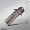 Kawasaki ZX4R/RR Titanium Alloy Exhaust Mid-Pipe for Direct Installation