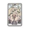 Tarot The Fool Love Donut Glass Cup Magician Empress Emperor Badges Brooch Enamel Pins Label Bag Backpack Hat Jewelry