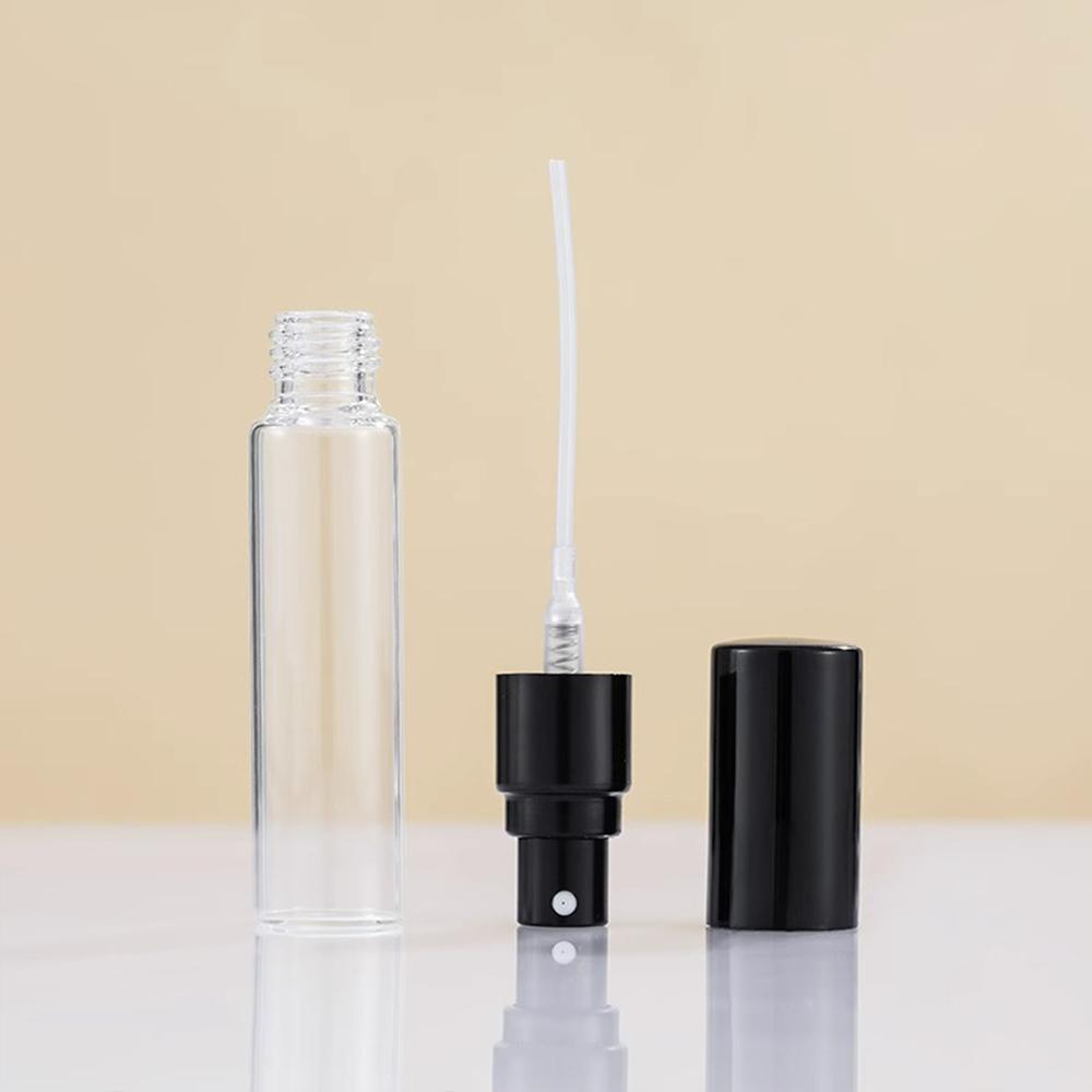 50pcs 100pcs 5ml 10ml 15ml Portable Empty Cosmetic Case Travel Spray Bottle Perfume For Gift Sample Bottle Parfum Makeup