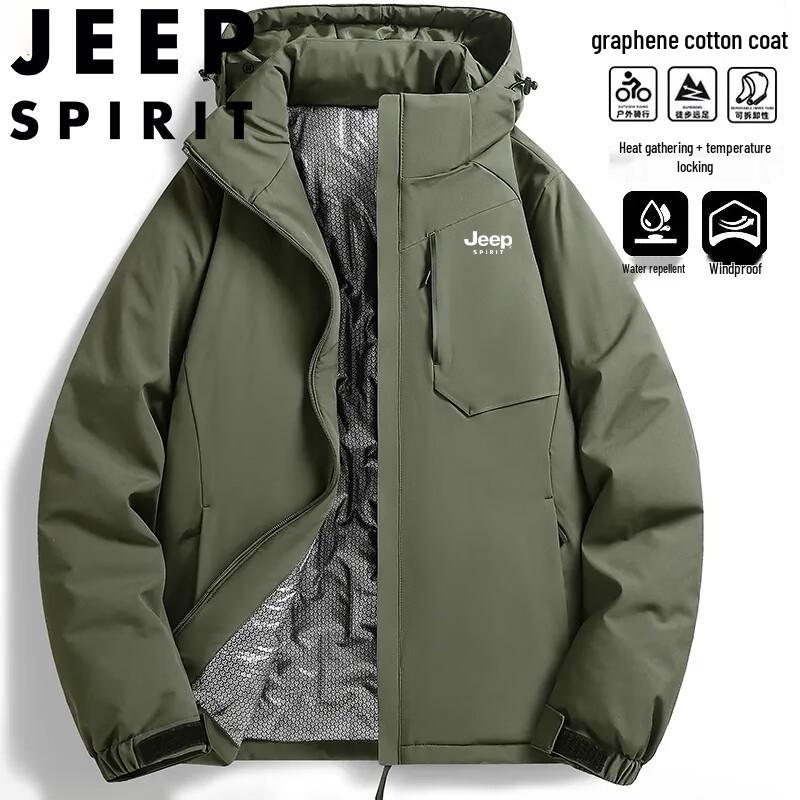 JEEP SPIRIT Men's Graphene Padded Winter Jacket