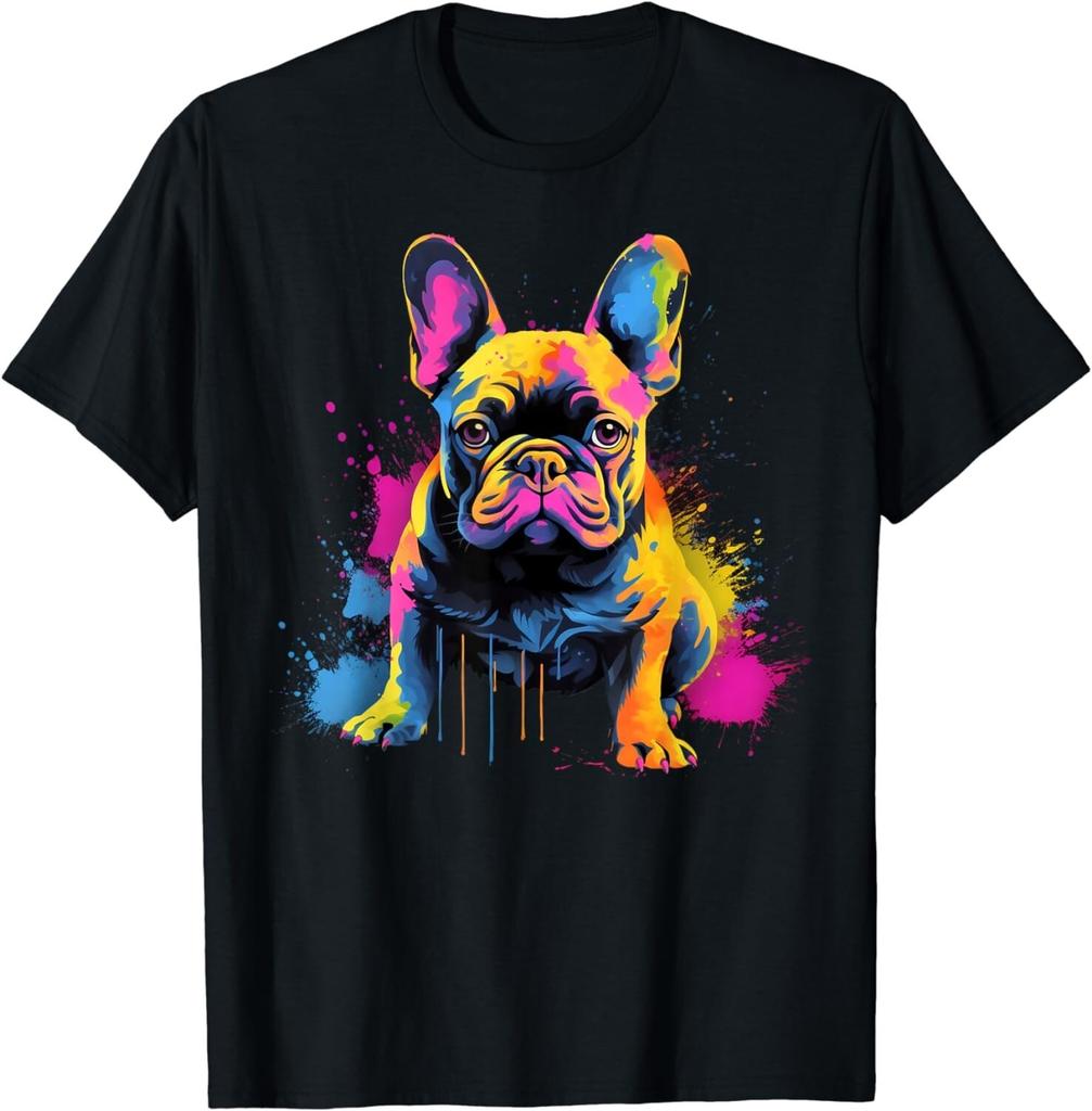 Süßes Französische Bulldogge Geschenk Unisex T-Shirt