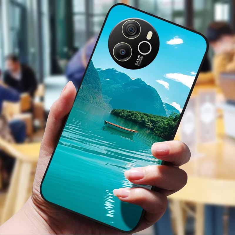 

For Blackview Shark 8 Case 6.78 Cartoon Painted Cover Lovely Case Soft Silicone Protect Cover For Blackview Shark8 Cases Bumper Blackview Shark 8