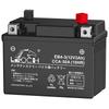 LEOCH YTX4L-BS/YT4L-BS Compatible EB4-3 12V 3Ah Motorcycle Battery [EB4-3(J) High-Performance Edition] Sealed AGM-BIKE-BATTERY, Pre-filled, Pre-Charge