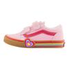 Vans Old Skool V Kinder Rosa Herz Kinder Sneaker Multi VN000D4DBIY