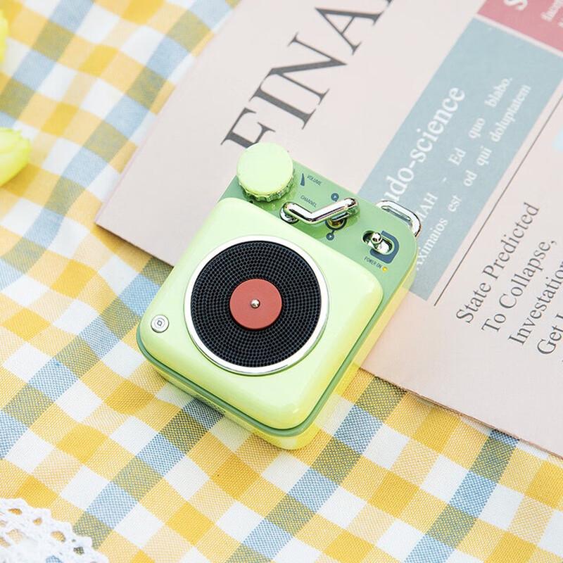 Mao Wang Atom Player B612 Retro Portable Bluetooth Speaker CN Plug (adapter Included)