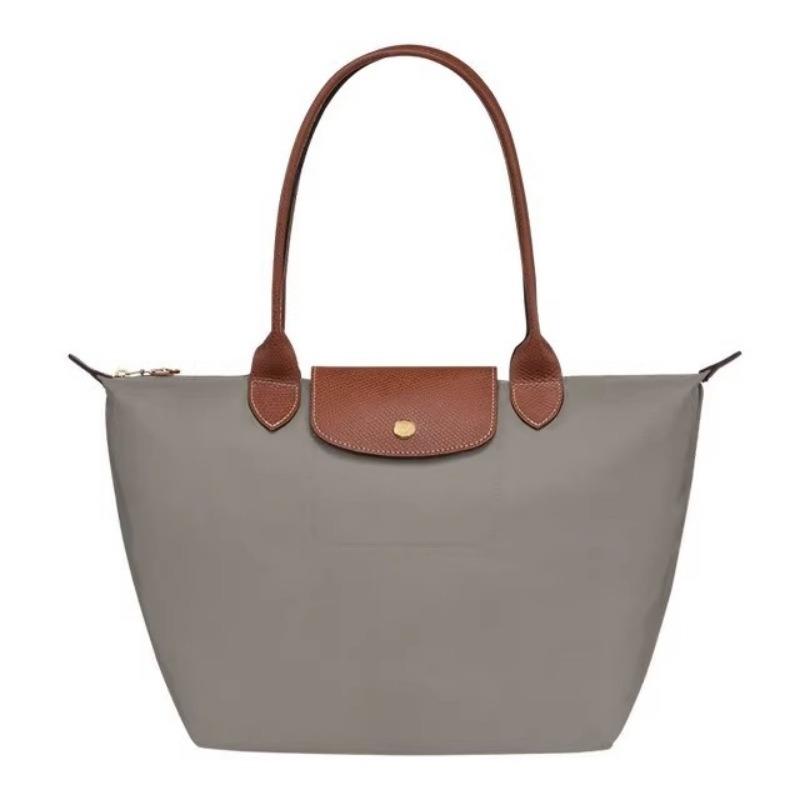 Borsa a sacchetto Leggera borsa tote pieghevole Borsa a tracolla per pendolari in nylon impermeabile di grande capacità borsa a mano