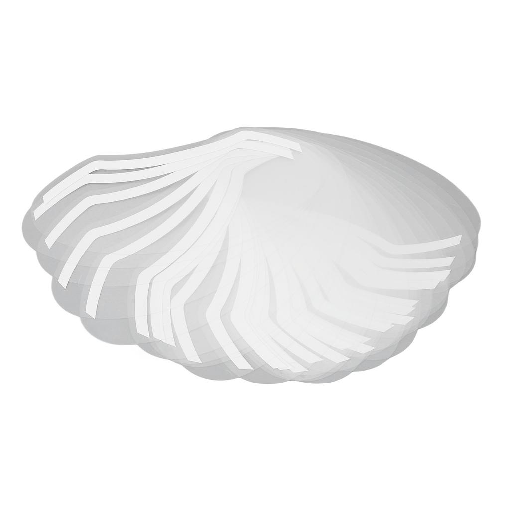 30 Stück Einweg-Gesichts-Augen-Schutzschild Transparentes Plastik Make-up Dusch-Gesichtsschutzschilde für Friseursalon