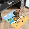 1pc Sanrio4 Print Area Rug - Soft, Washable Non-Slip Indoor Mat for Office Chairs, Living Room, Home Office Decorative Rug