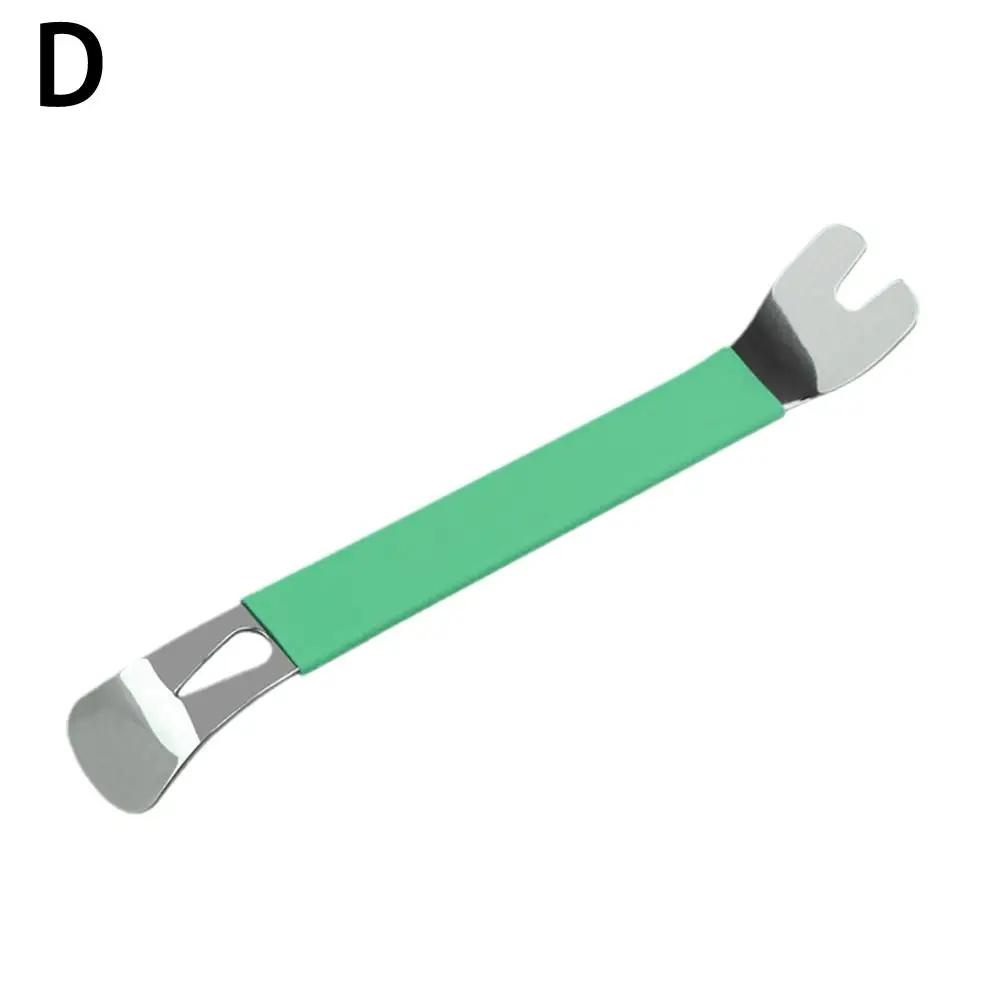 

1 шт. Инструмент для снятия обшивки автомобиля из нержавеющей стали, двухсторонний крепеж для аудиопанели, инструменты для снятия обшивки клеммы двери водителя, монтажный инструмент A6g4