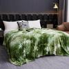 2025 Style Tie-Dye Imitation Rabbit Fur Plush Blanket