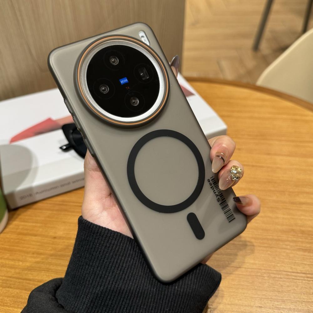 Ultracienkie Magnetyczne Etui PC Zgodne z Magsafe Dla VIVO X200 Pro S20 Mini IQOO 13 NEO10 Pro Ładowanie Bezprzewodowe Matowe Twarde Ochronne Pokrowiec